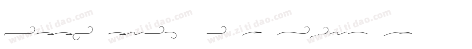 BookwomanSwash DemiSH字体转换